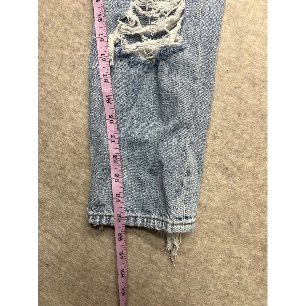 American Eagle Outfitters | Mom Jean | Destroyed Distressed | Size 8 - Picture 14 of 14